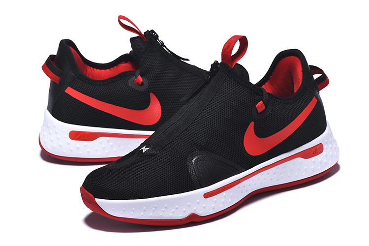 New Jordan CP3 4 Black Red White Shoes